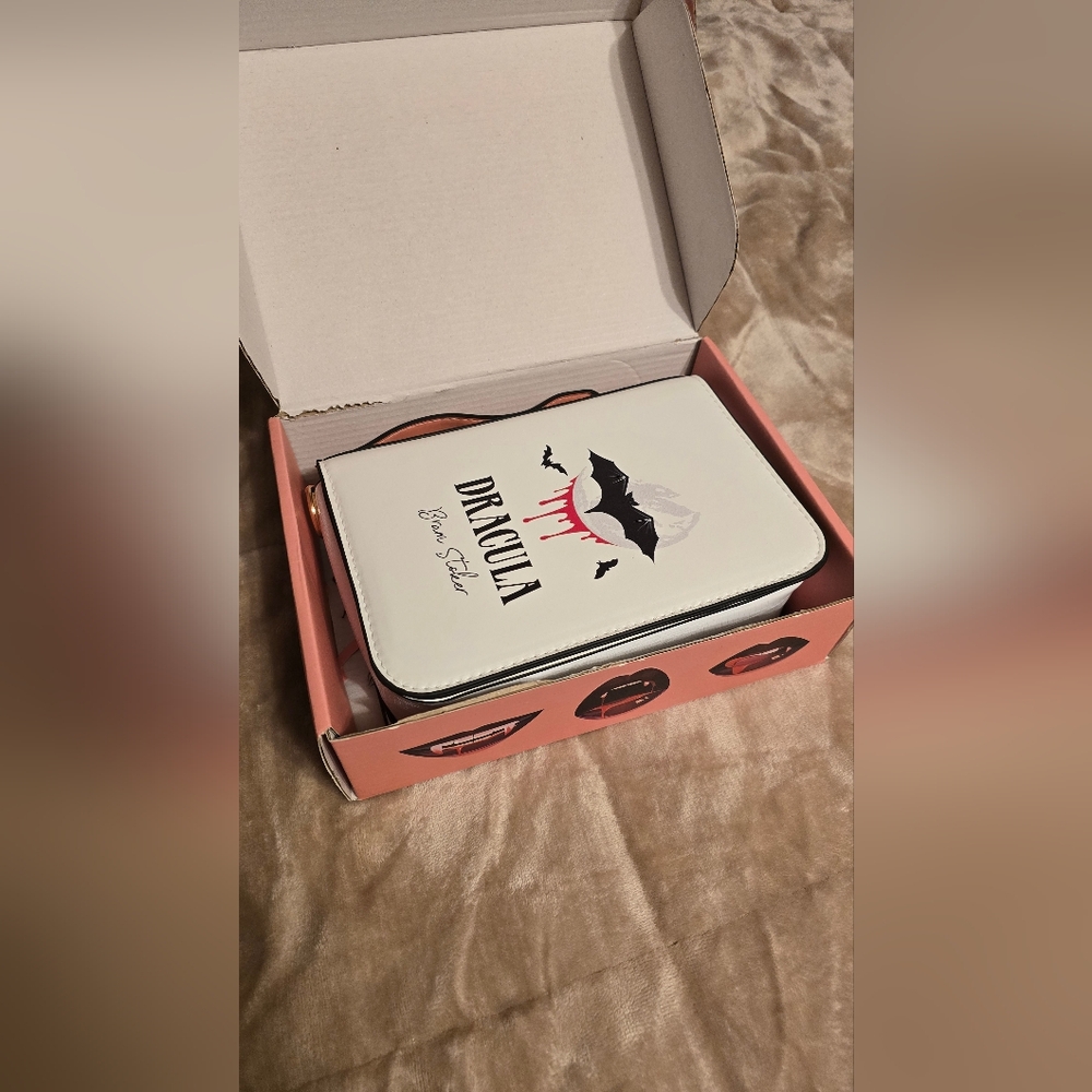 ** Brand new ** Dracula themed Once upon a book club purse